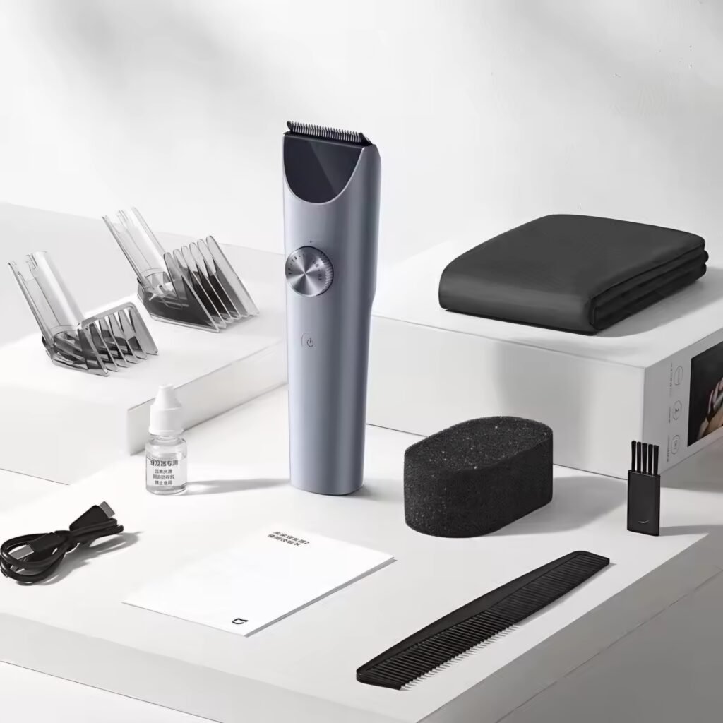 Xiaomi Mijia Hair Clipper 2 full box contents and accessories kit