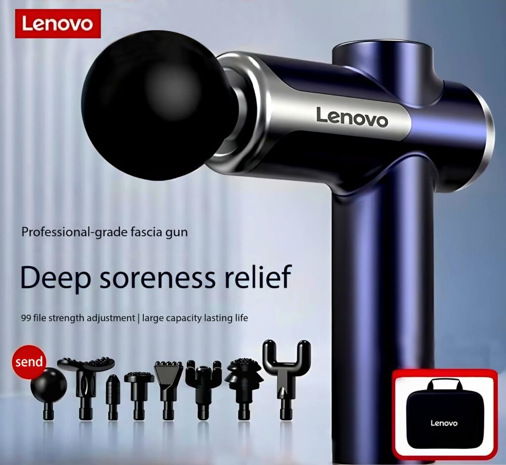 Lenovo Fascia Gun Review budget massage tool