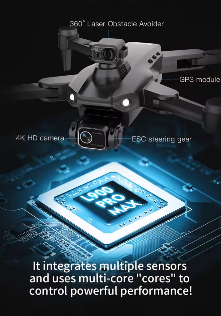 High-capacity modular battery for Xiaomi Mijia L900 PRO MAX drone flight time