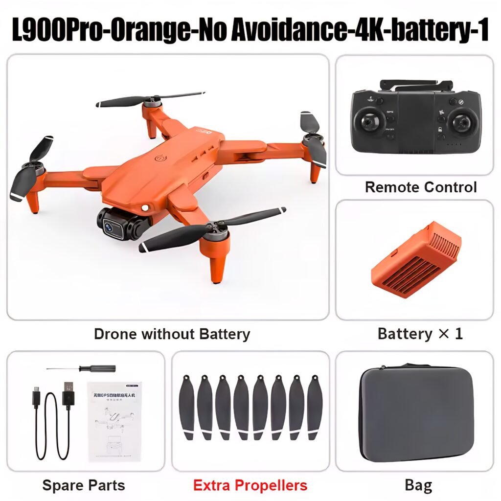 Xiaomi Mijia L900 PRO MAX GPS drone showing intelligent return-to-home and smart follow functions