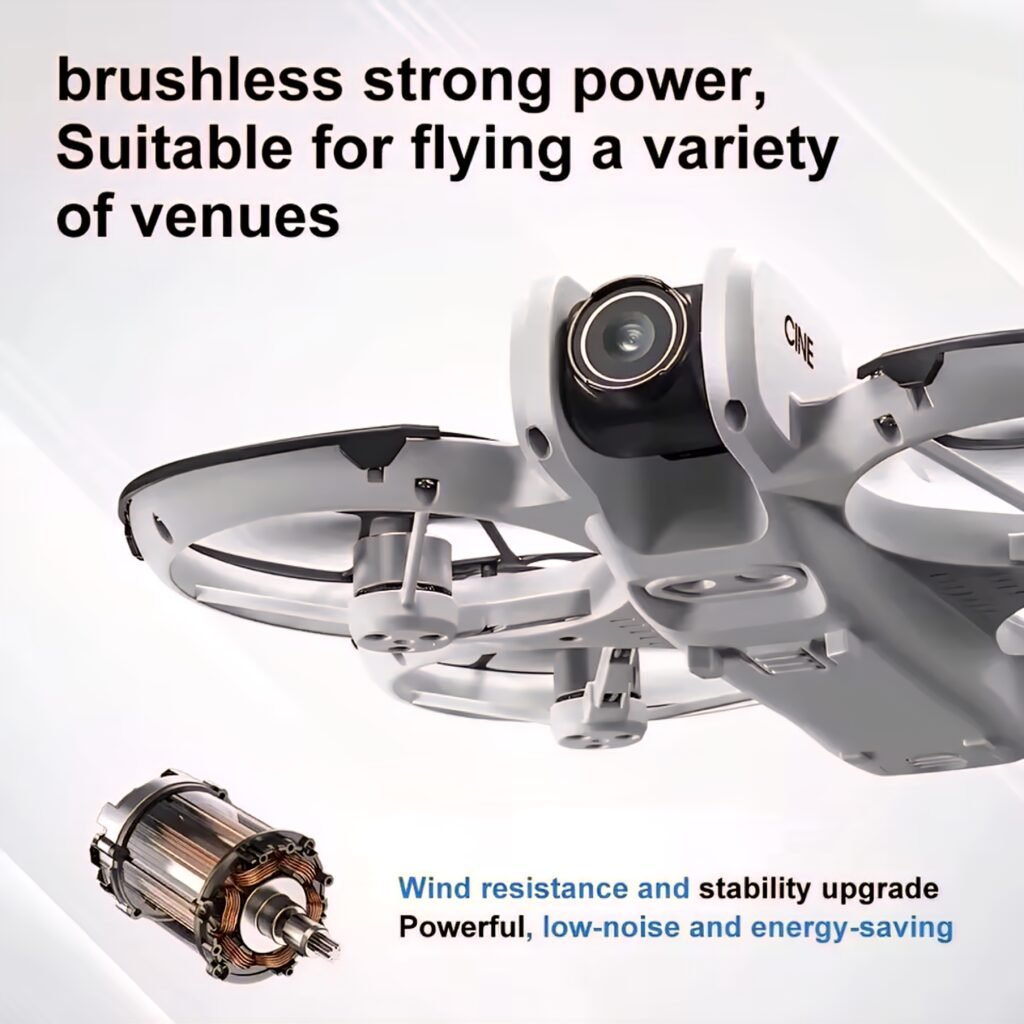 Close-up of the V666 drone's powerful brushless motor