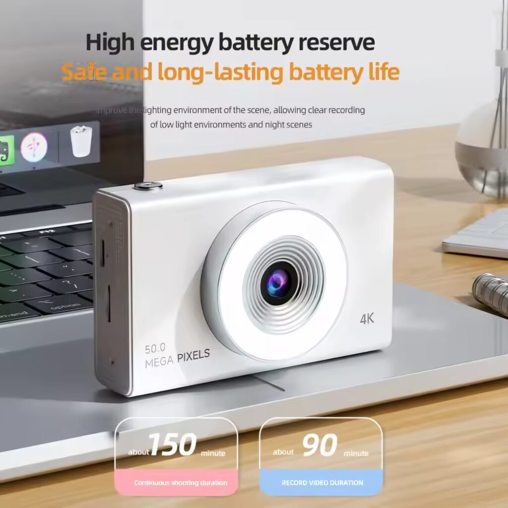 TikTok viral camera review 4K video recording and long battery life