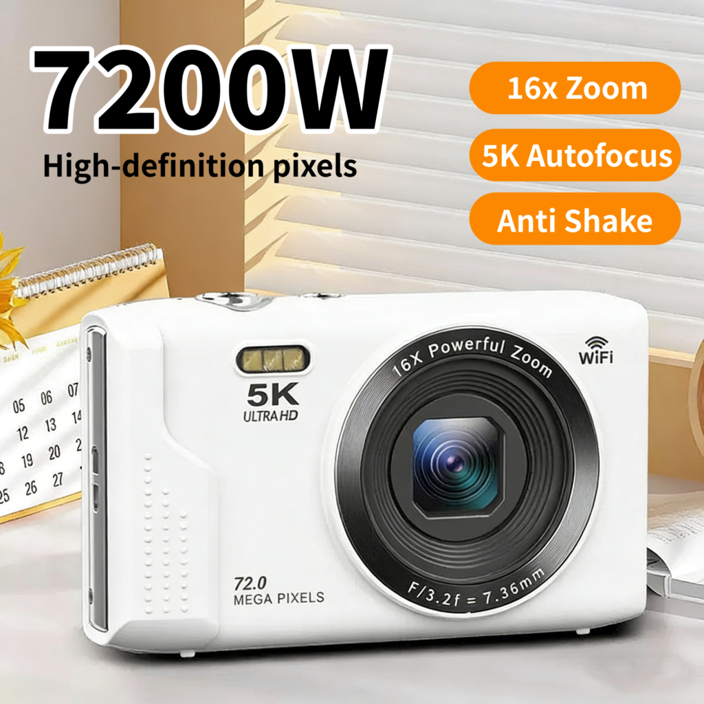 Xiaomi 5K digital camera review 72MP 16x zoom retro camera