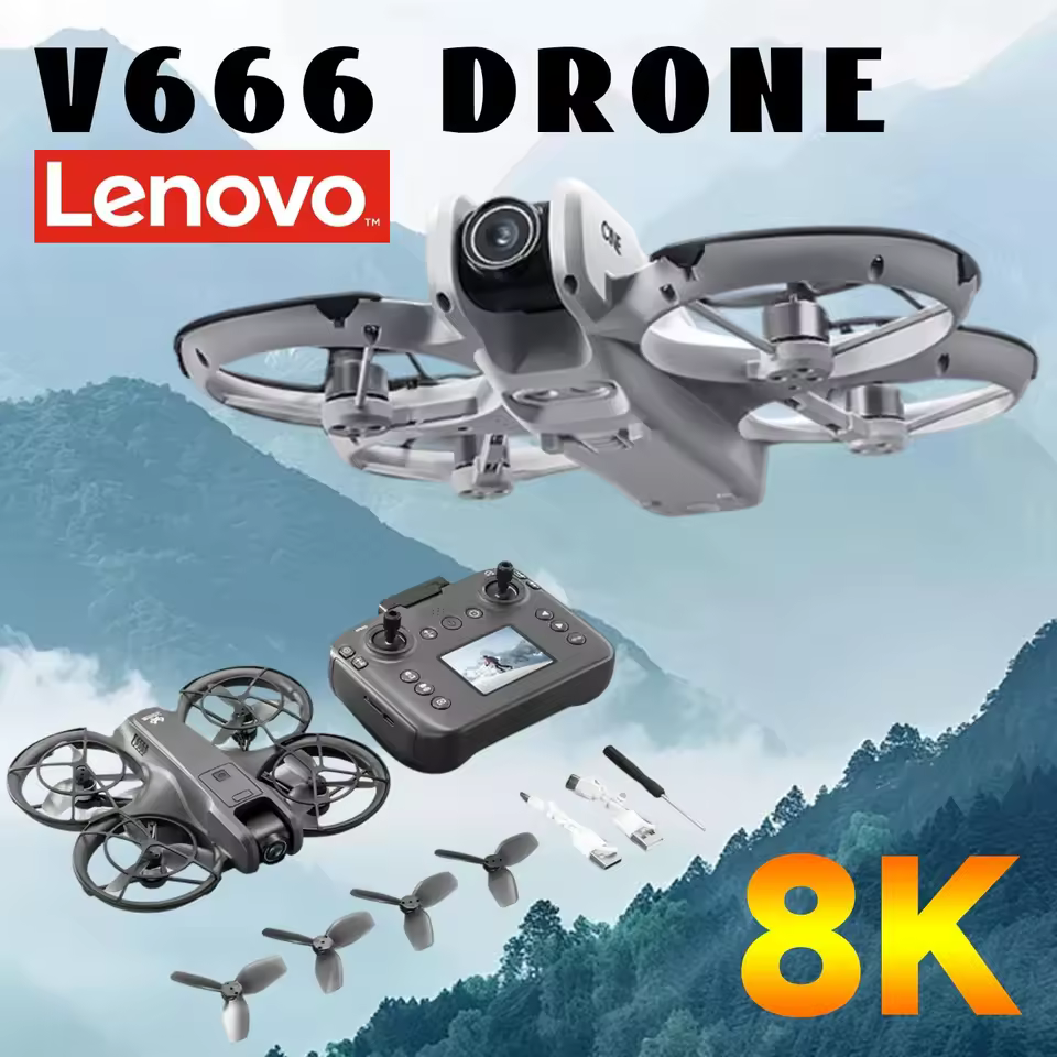Drone with controller and accessories