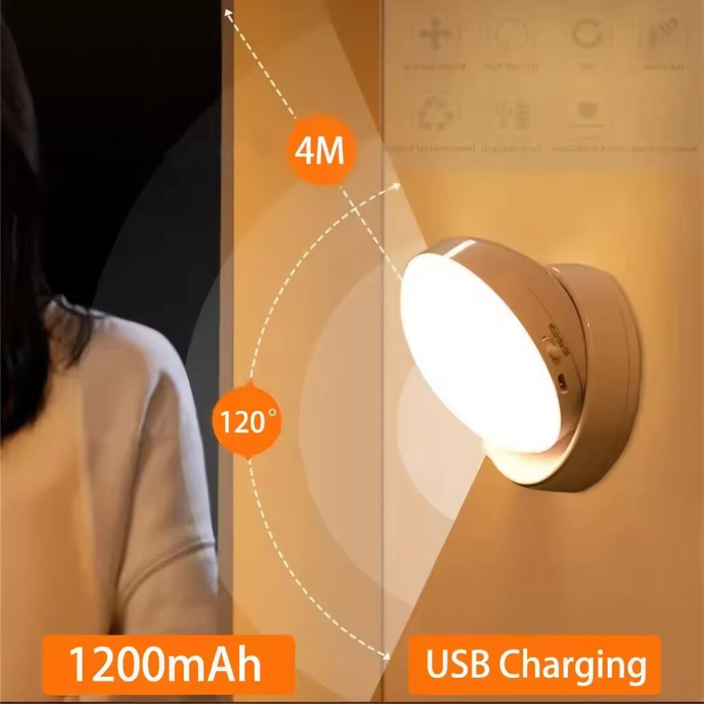 Rechargeable Motion-Activated Night Light