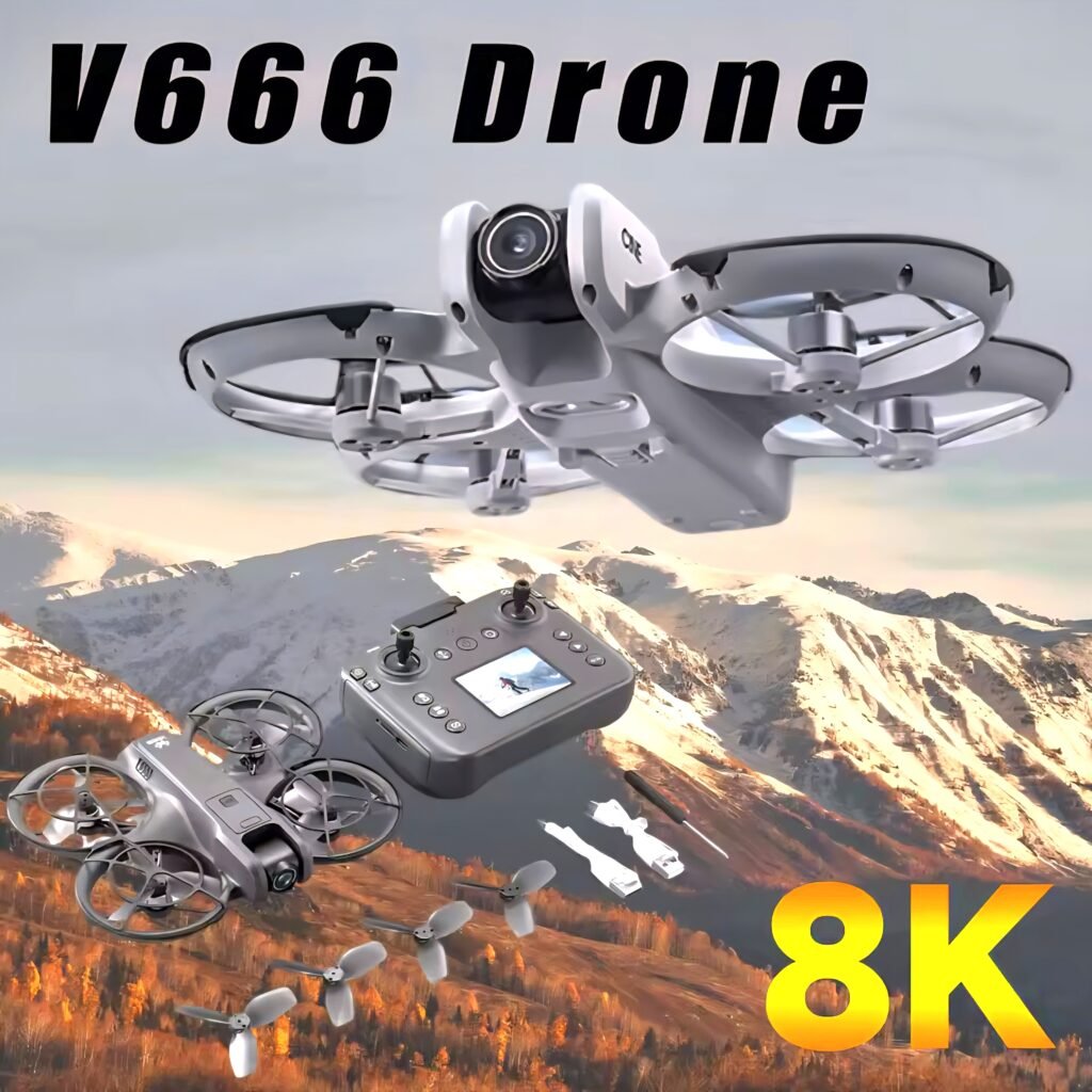 V666 Drone Review with 8K camera