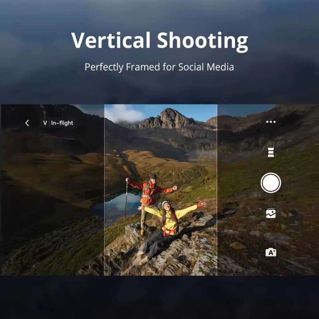 Potensic ATOM 2 vertical shooting mode social media drone