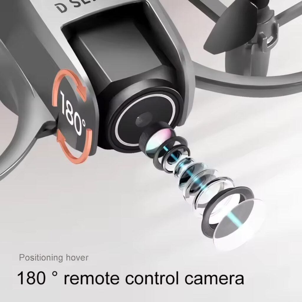 D16 Drone adjustable camera lens close up