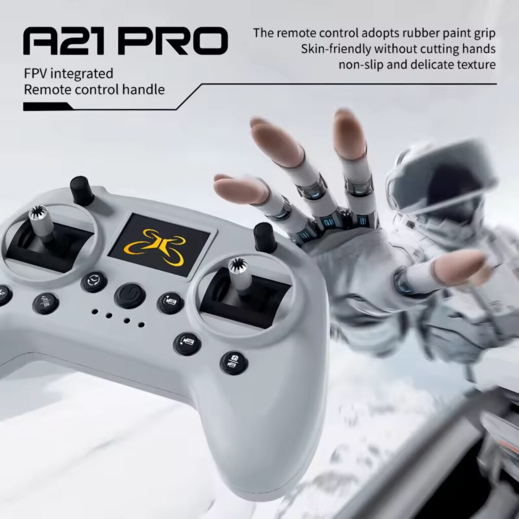 A21 Pro Drone remote controller hand grip design