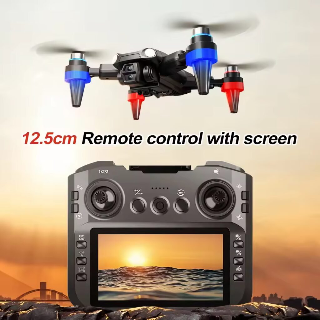 Xiaomi M9 GPS drone remote control with 12.5cm built-in display for live flight view