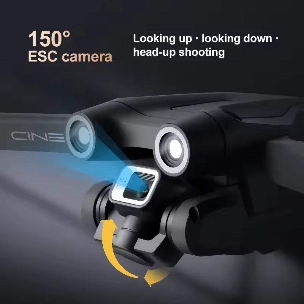 Z908 Pro Max 150 degree adjustable ESC camera lens