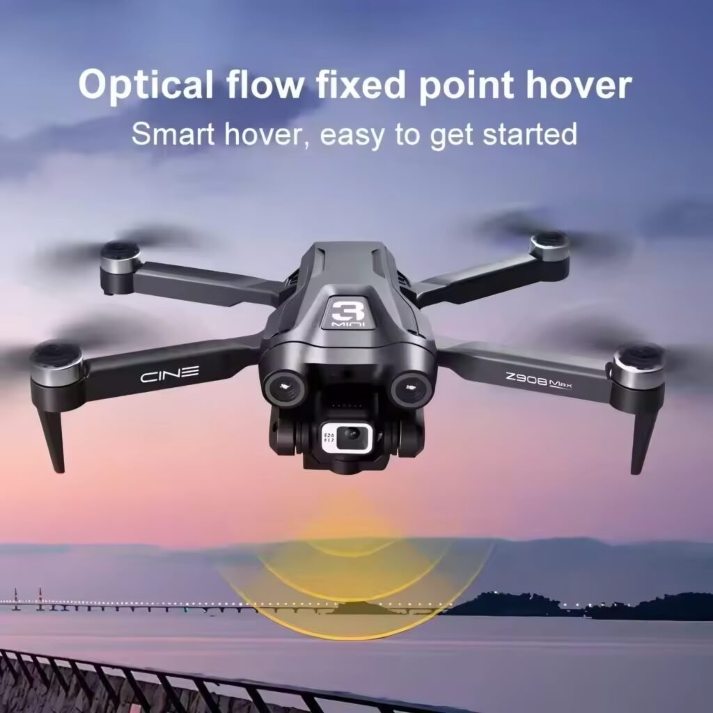 Z908 drone optical flow fixed point hover stability test
