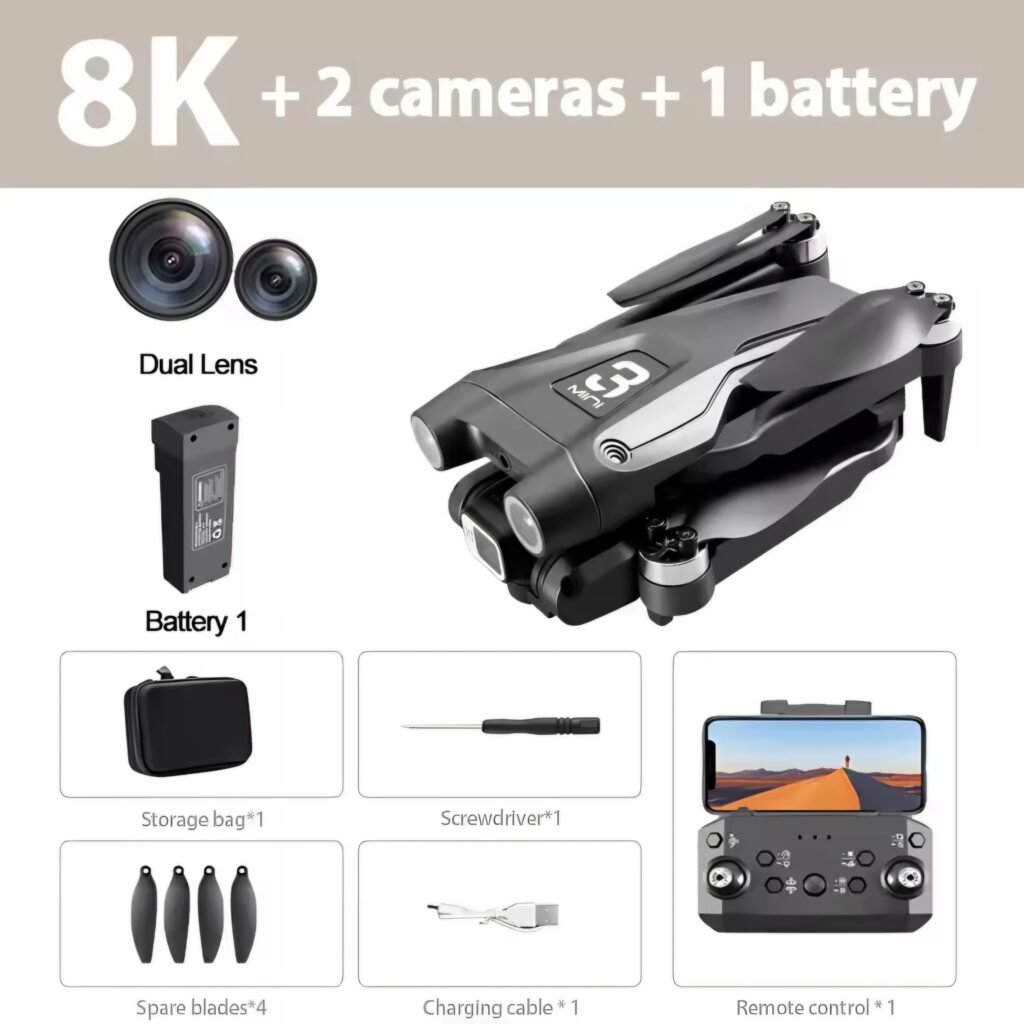 Z908 Pro Max black edition 8K brushless motor drone