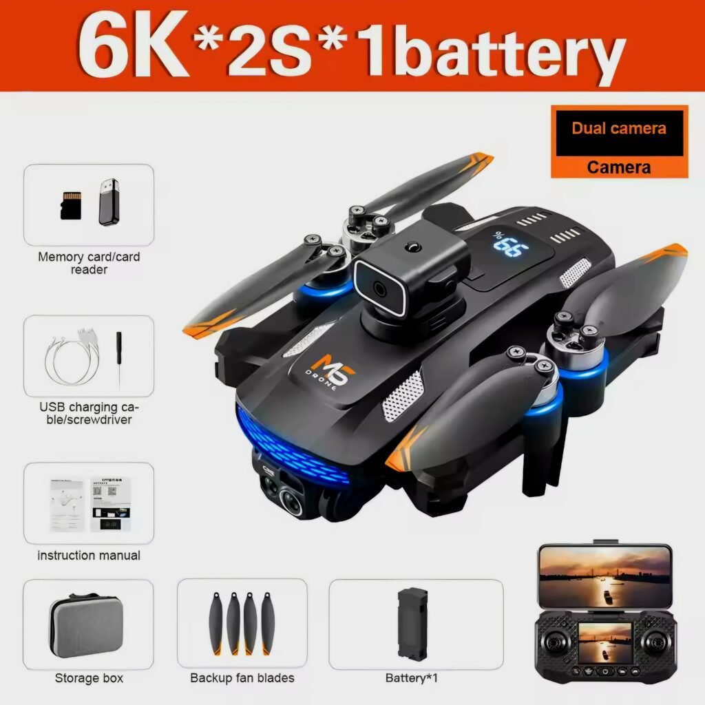The 6K camera version of the M6 drone, an even cheaper budget option for beginners.
