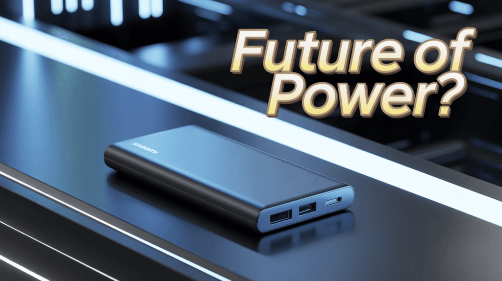 Xiaomi 120W power bank future technology design and ports