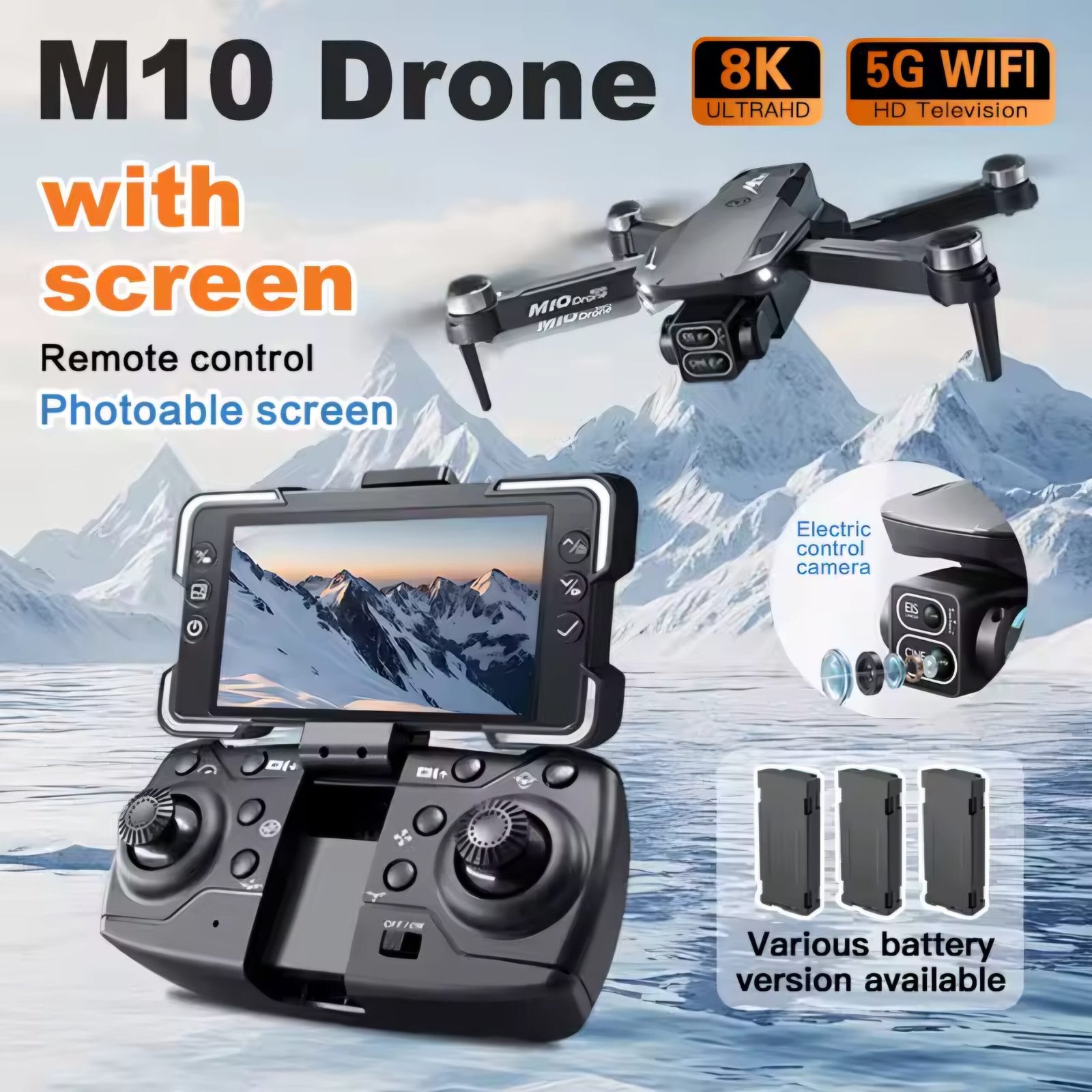 M10 Drone Review with Screen Remote Control 2026