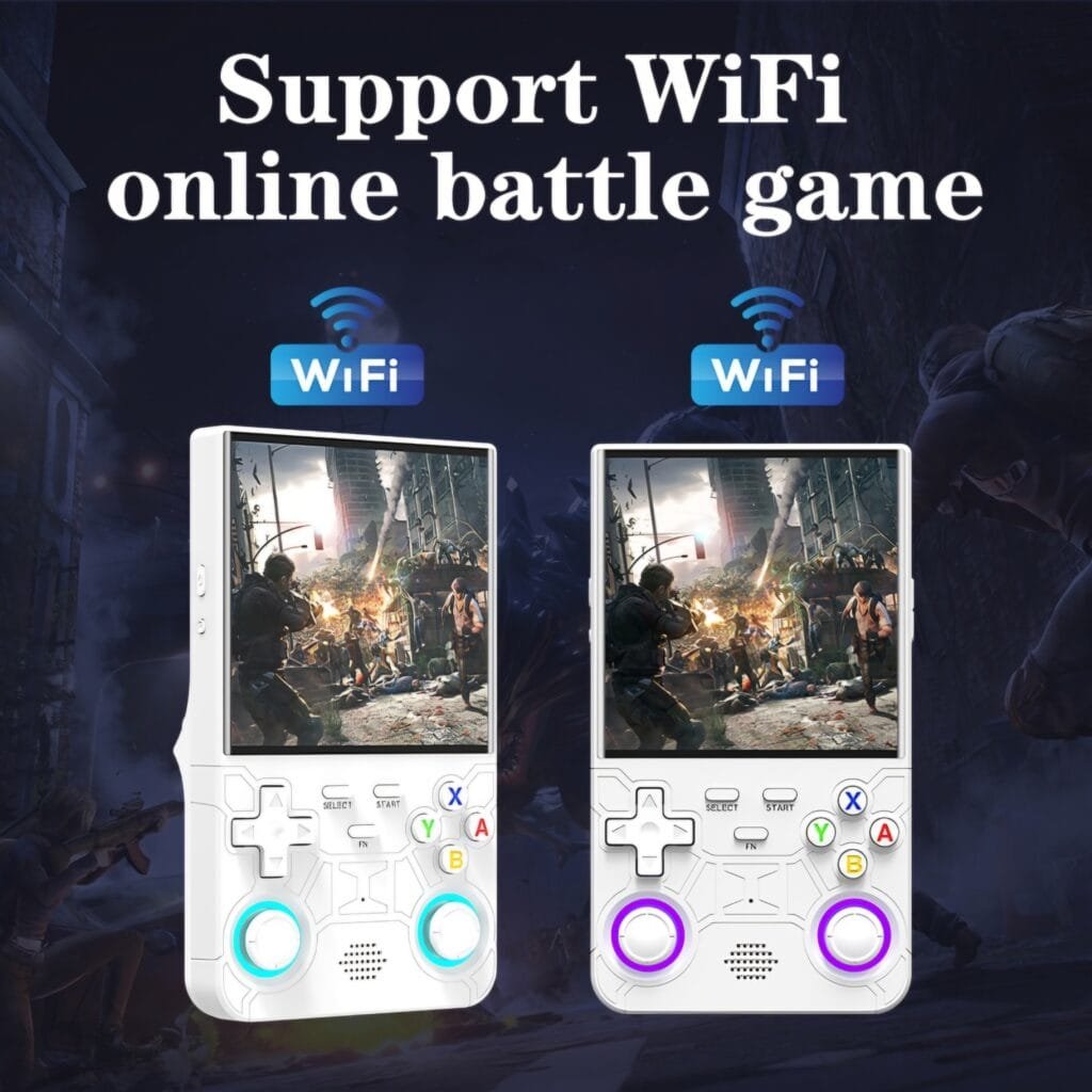 R36 Ultra Review: Built-in WiFi support for online multiplayer retro battles