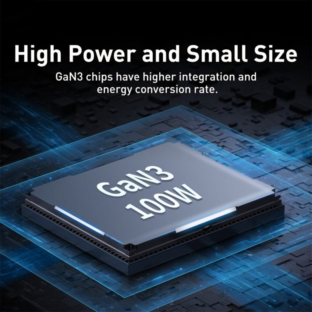 Baseus GaN3 Pro 100W Review: High power and small size enabled by GaN3 technology