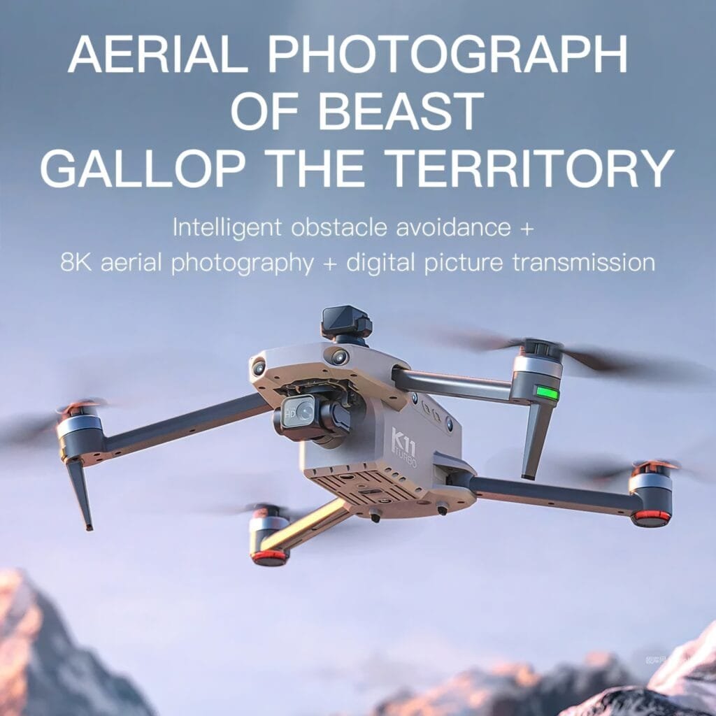 K11 Turbo Drone Review: Intelligent obstacle avoidance and aerial photography