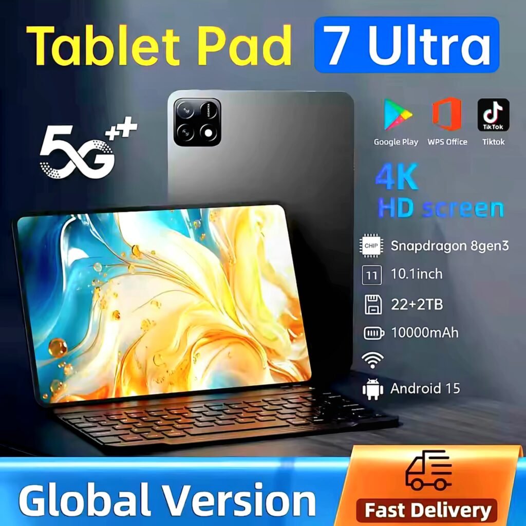 Tablet Pad 7 Ultra with keyboard and advertised specs review
