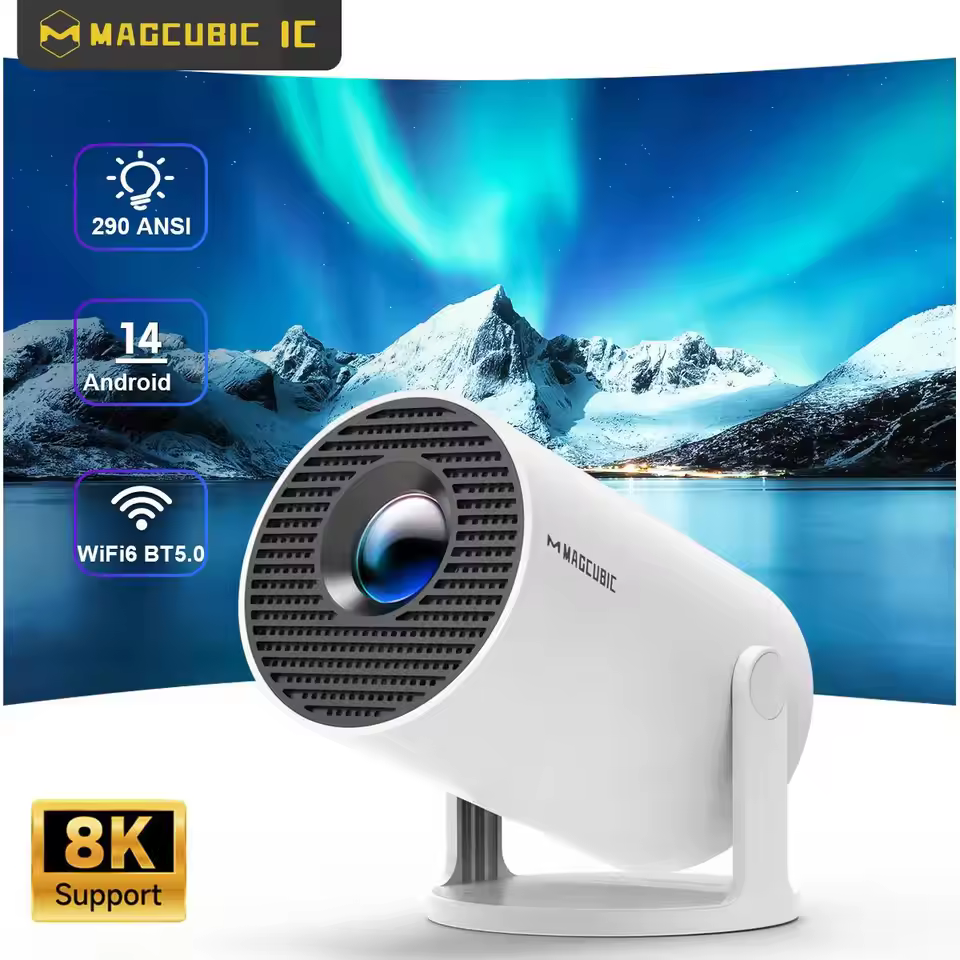 TikTok viral projector review of the Magcubic HY300`