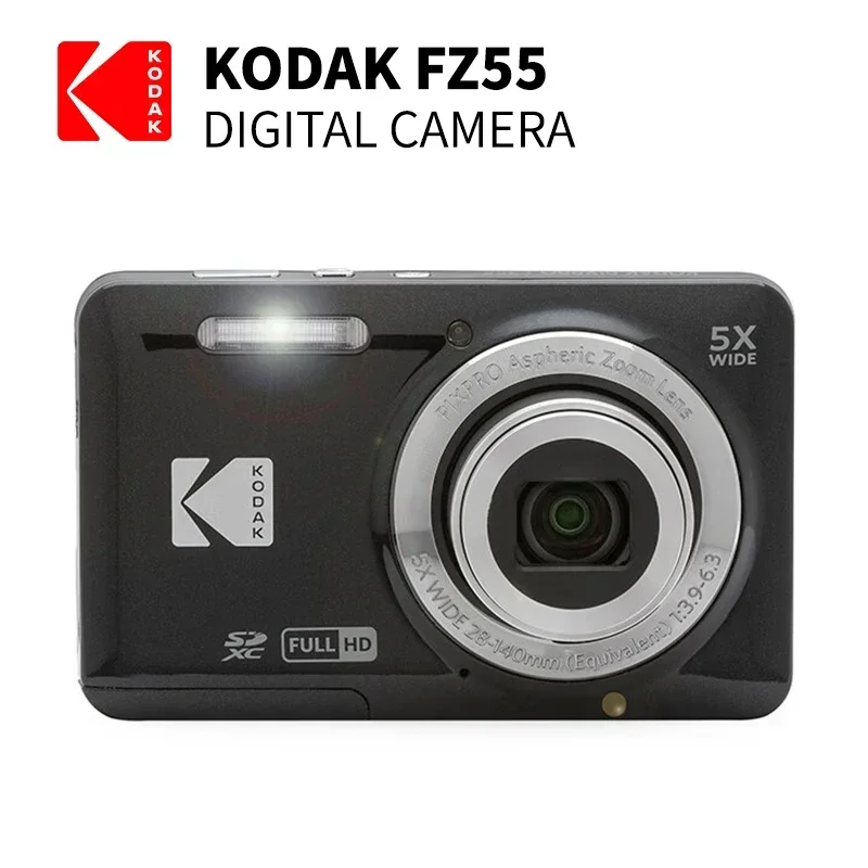 Kodak Pixpro FZ55 black digital camera with 5x zoom review