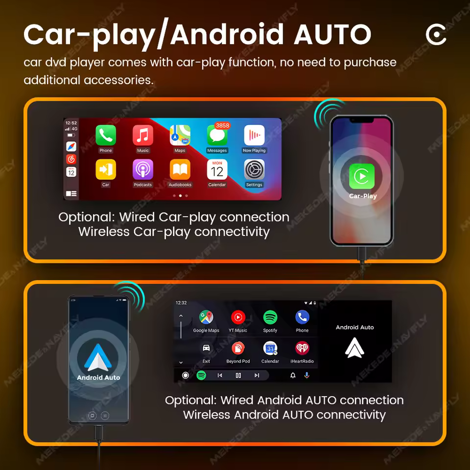 Best android car stereo built-in Bluetooth and steering wheel control interface