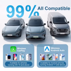 Android 13 CarPlay AI Box 99% compatible with cars SUVs and vans wireless CarPlay Android Auto