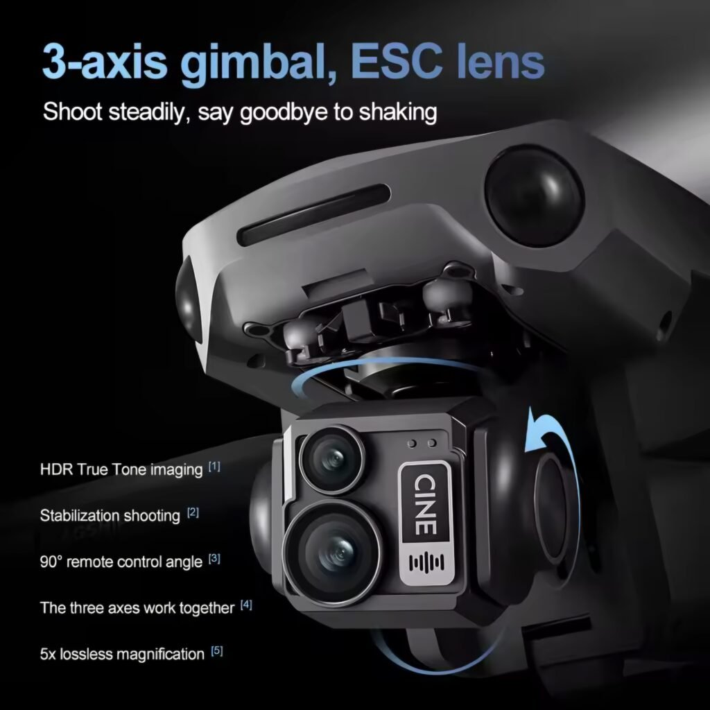 Cole Professional K11 Turbo Review: Professional 3-axis mechanical gimbal and ESC camera lens`