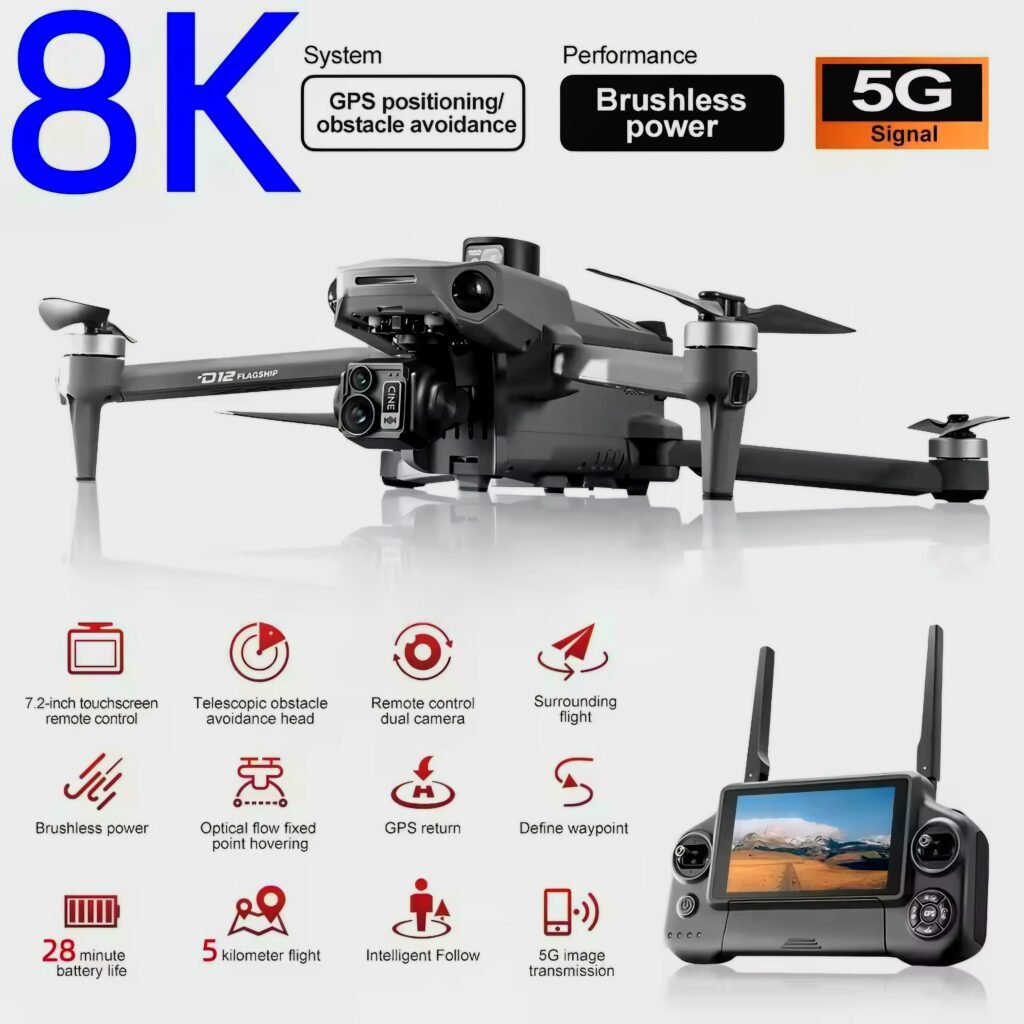 Cole Professional K11 Turbo Review: High resolution 8K GPS drone flagship model