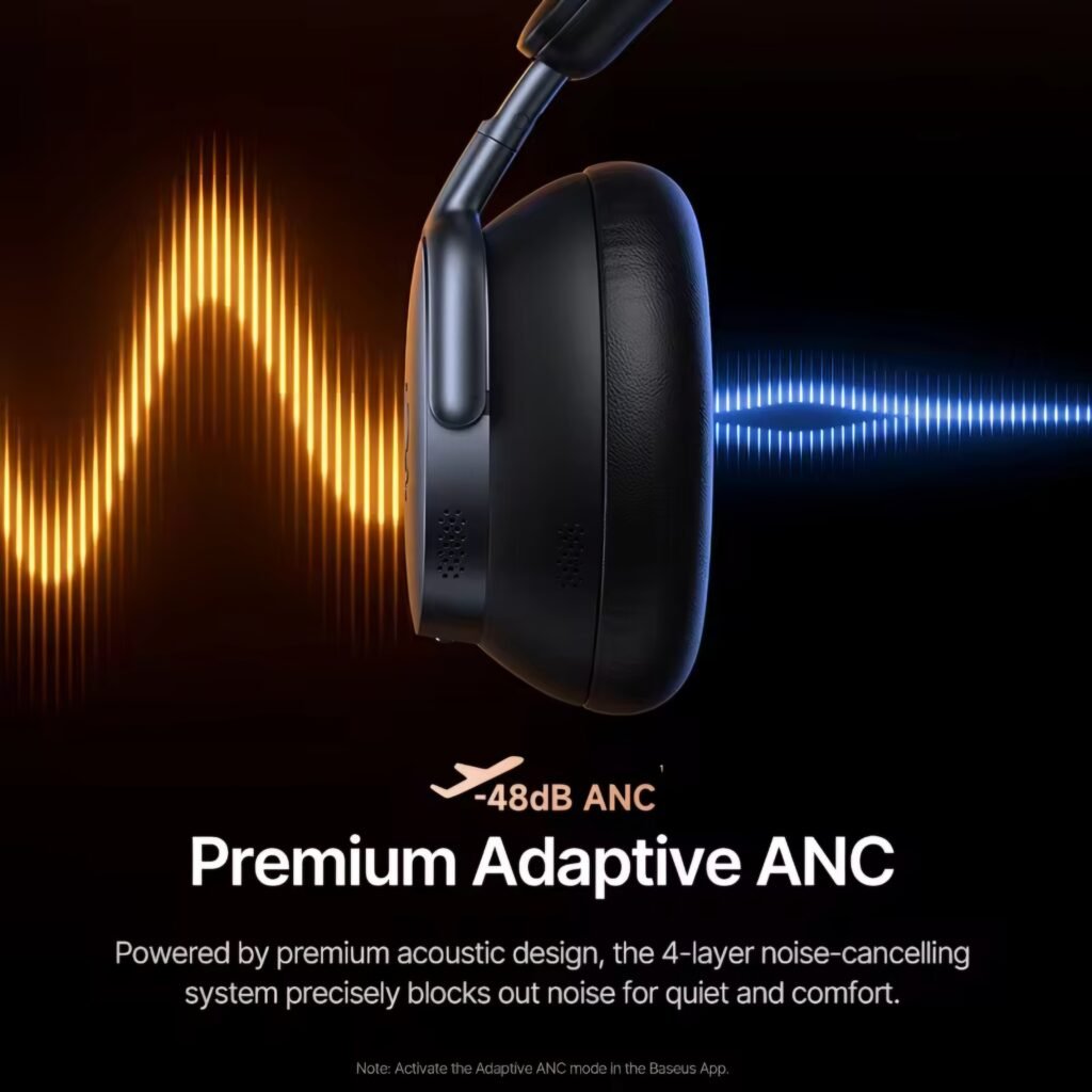 Baseus Inspire XH01 Review: Active noise cancellation power reduces outside disturbances