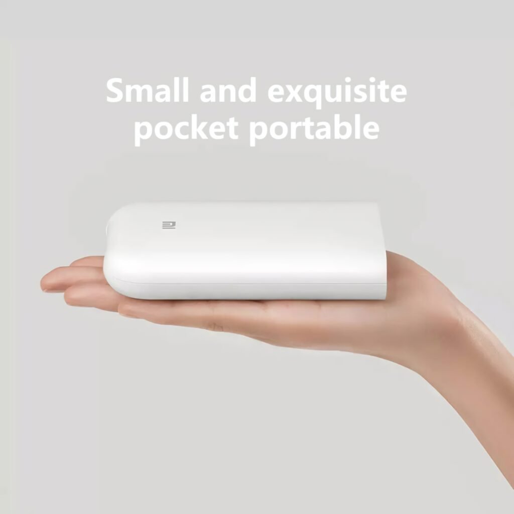 xiaomi mi portable pocket photo printer compact design