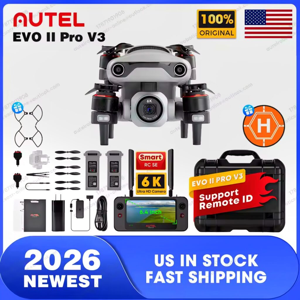 Autel EVO II Pro V3 Drone 6K Camera Review