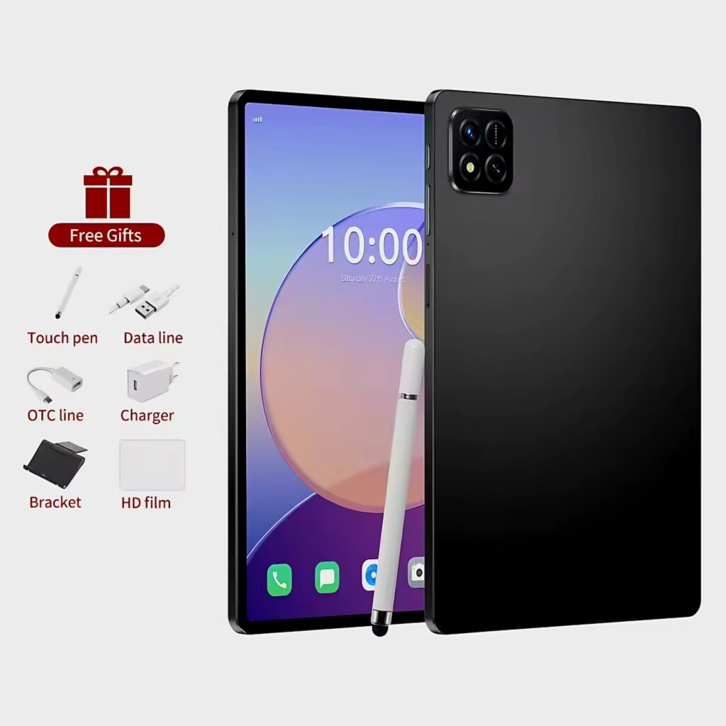 Black Tablet Pad 7 Ultra bundle with free stylus and accessories