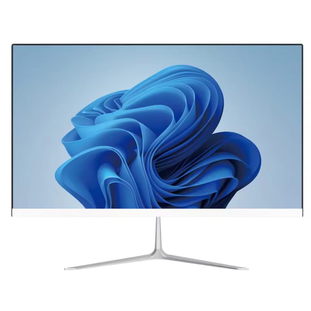 Bottom view of 24-inch all in one PC stand and display