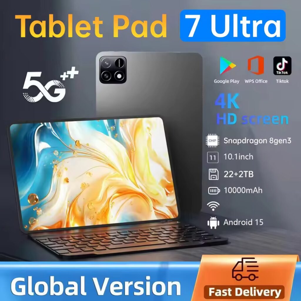 Tablet Pad 7 Ultra with keyboard and advertised specs review
