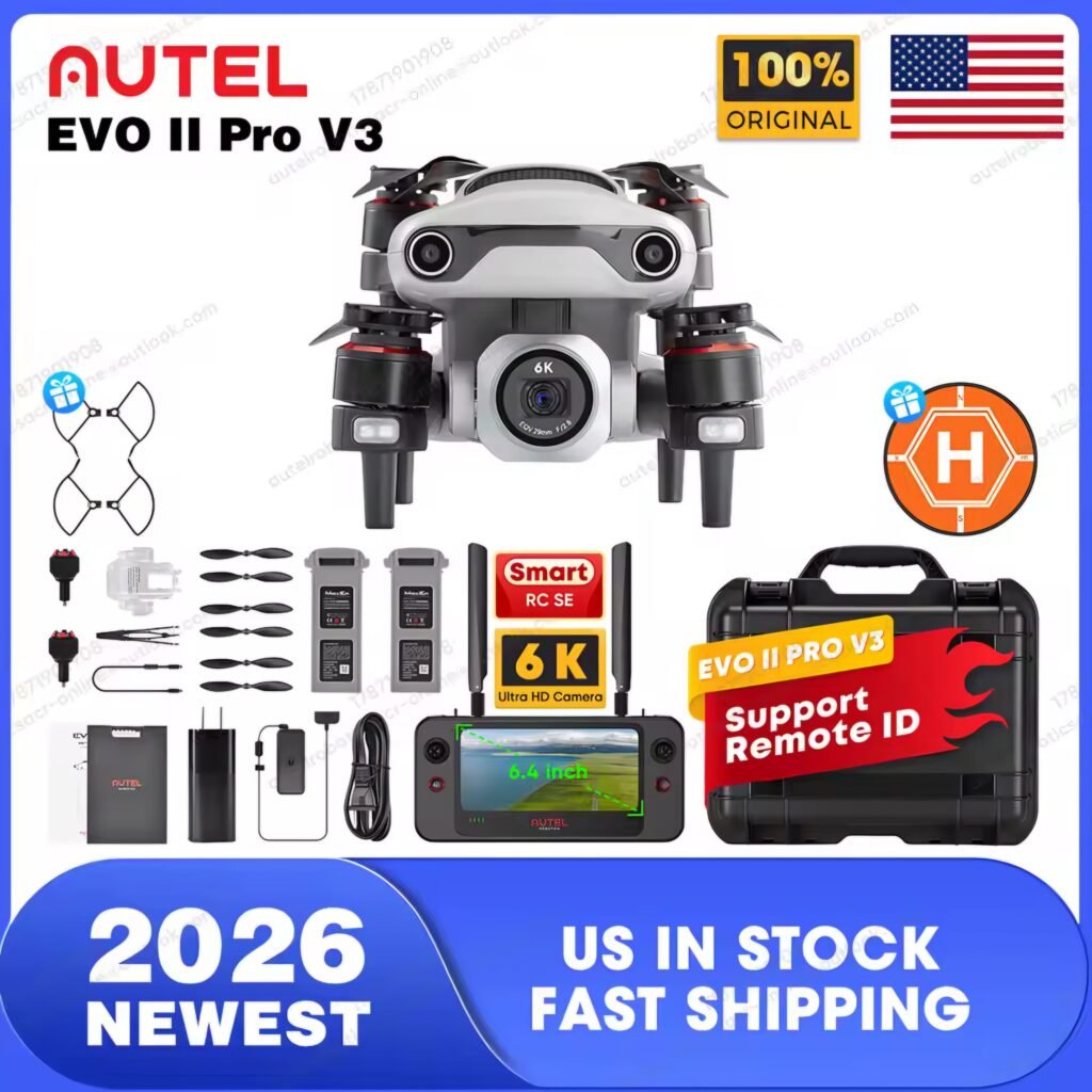 Autel EVO II Pro V3 Drone 6K Camera Review