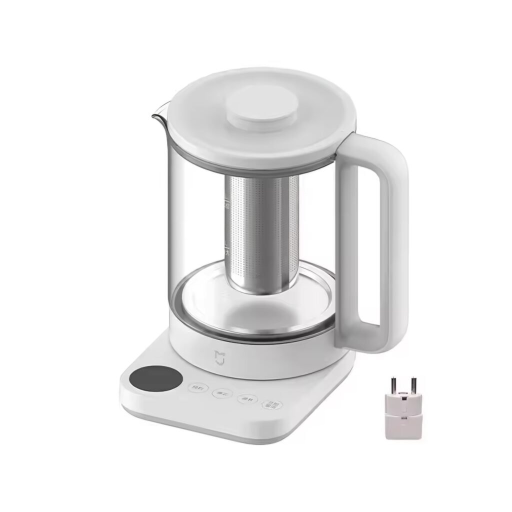 Xiaomi Mijia N1 Health Pot Review showing the original Chinese plug type on the base.