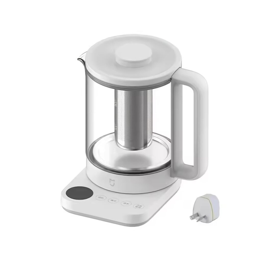 Xiaomi Mijia N1 Health Pot Review: A complete view of the smart kettle and its power accessories.