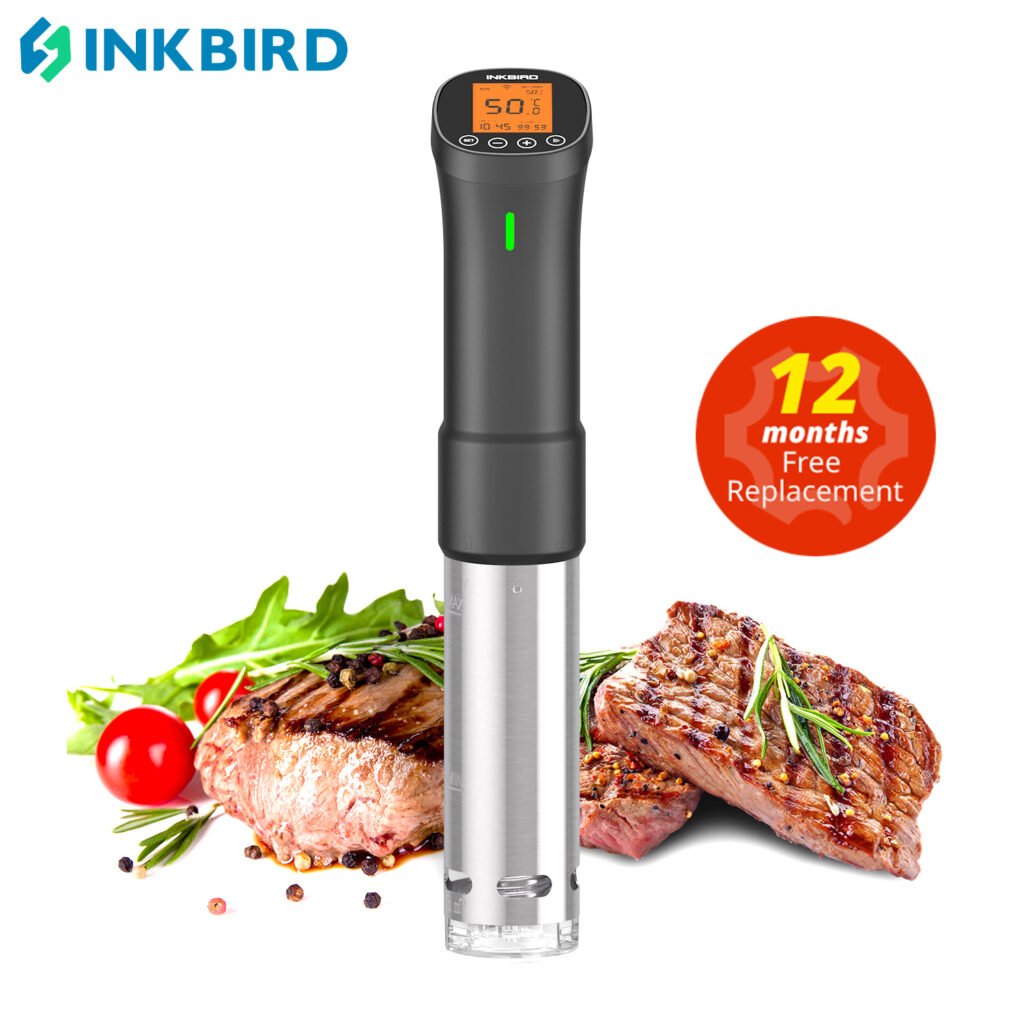 INKBIRD ISV-200W review Wi-Fi sous vide precision cooker with steak