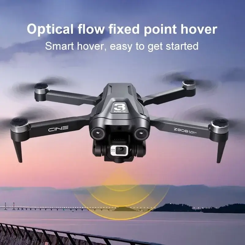 Z908 Pro Max comparison - Intelligent 3-sided obstacle avoidance sensor features