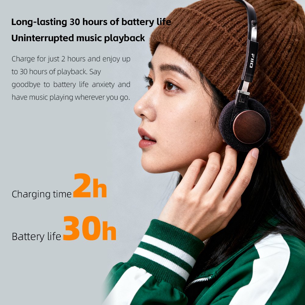 FiiO EH11 Review 30-hour battery life and fast charging feature