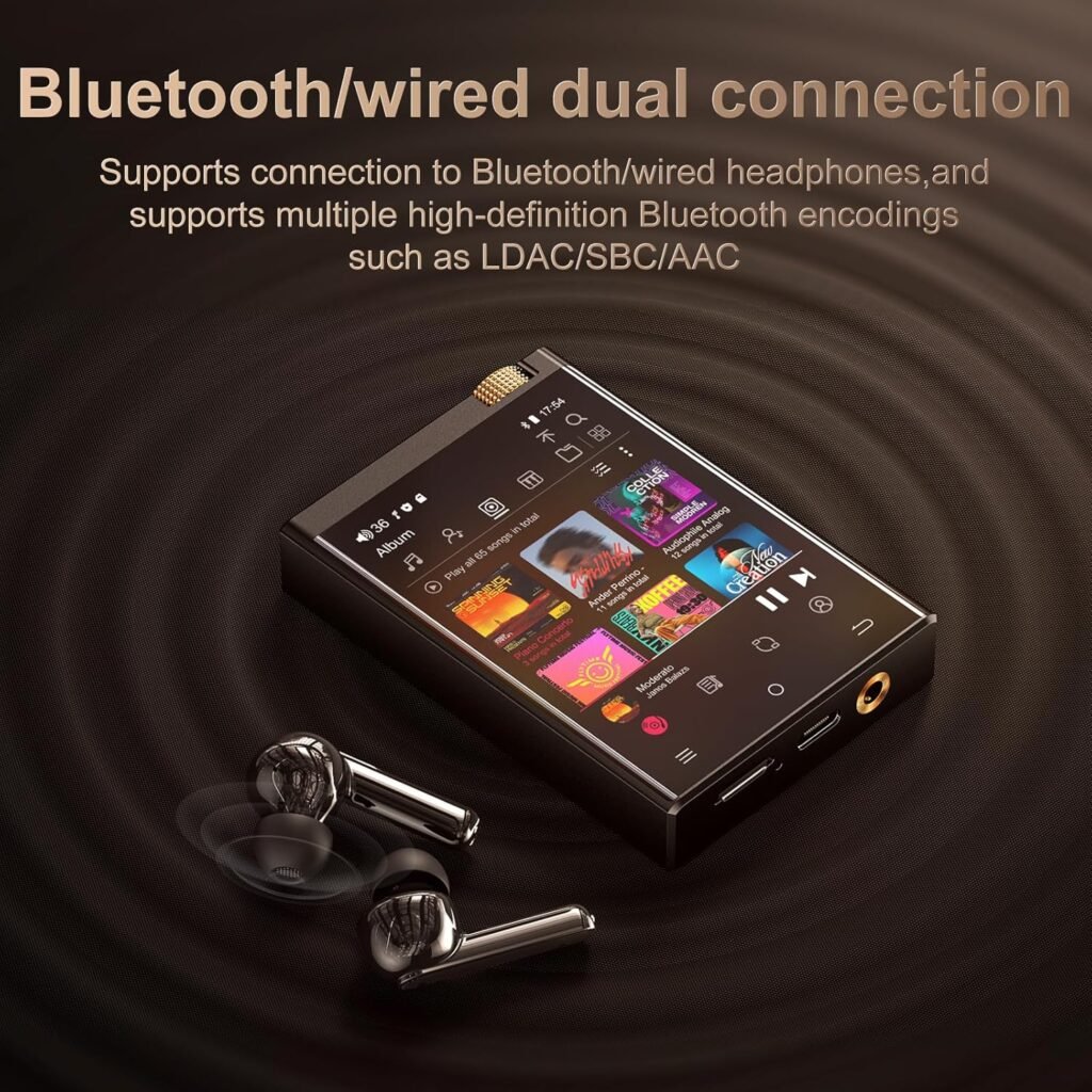 Oilsky MP3 Player Bluetooth and Wired Dual Connection Support