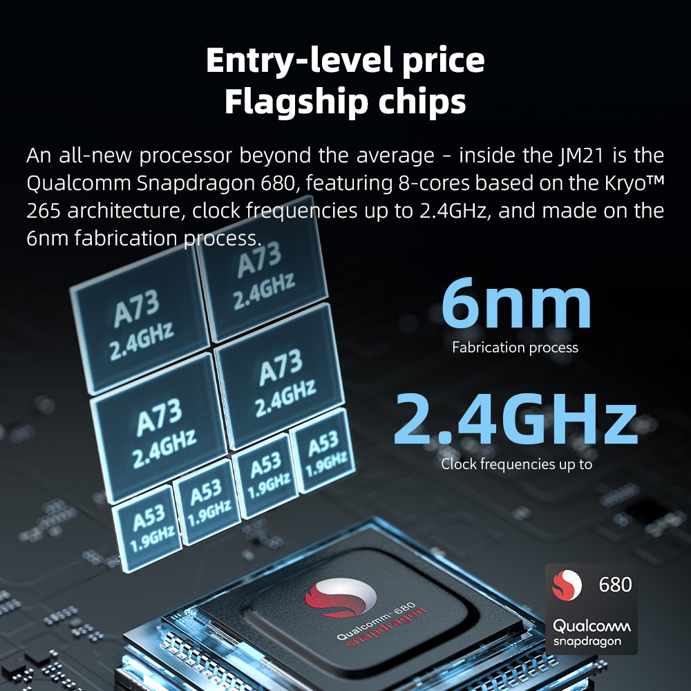 FiiO JM21 Snapdragon 680 6nm processor architecture