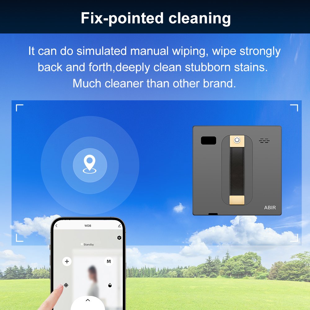 ABIR WD8 fix pointed cleaning mode for stubborn stains