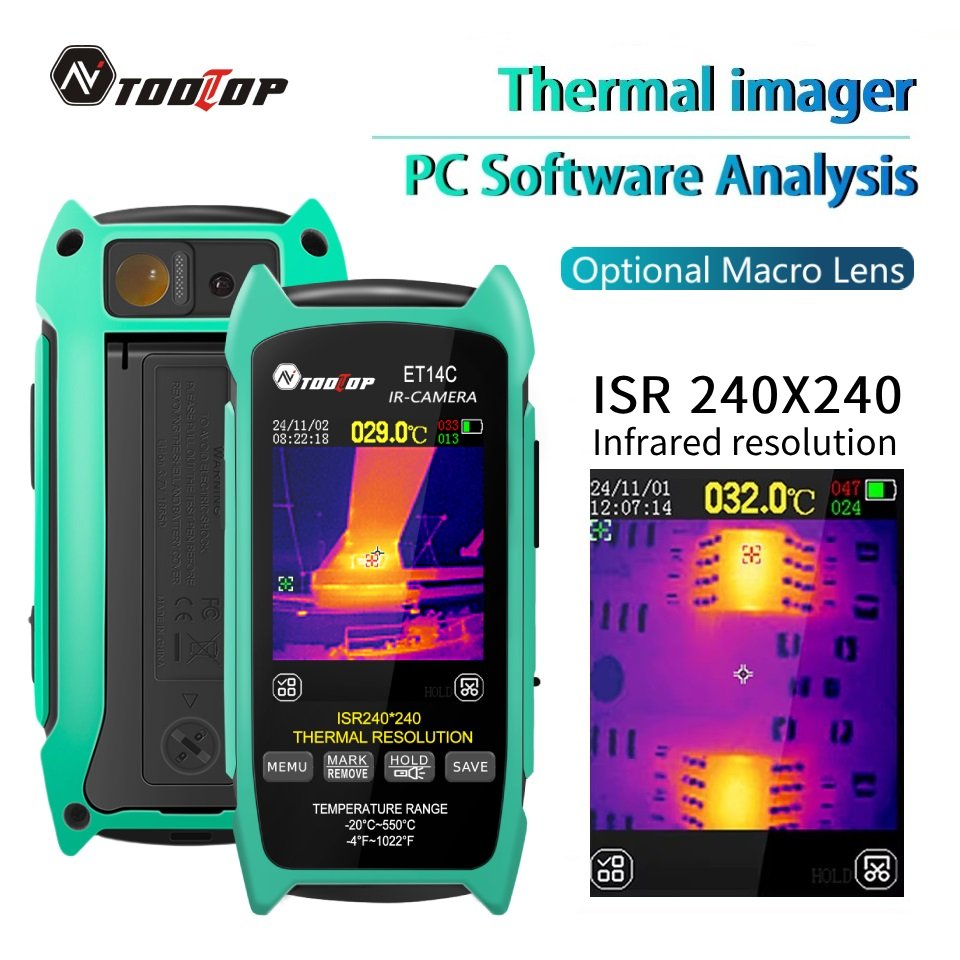 TOOLTOP ET14C Handheld Thermal Imaging Camera Review