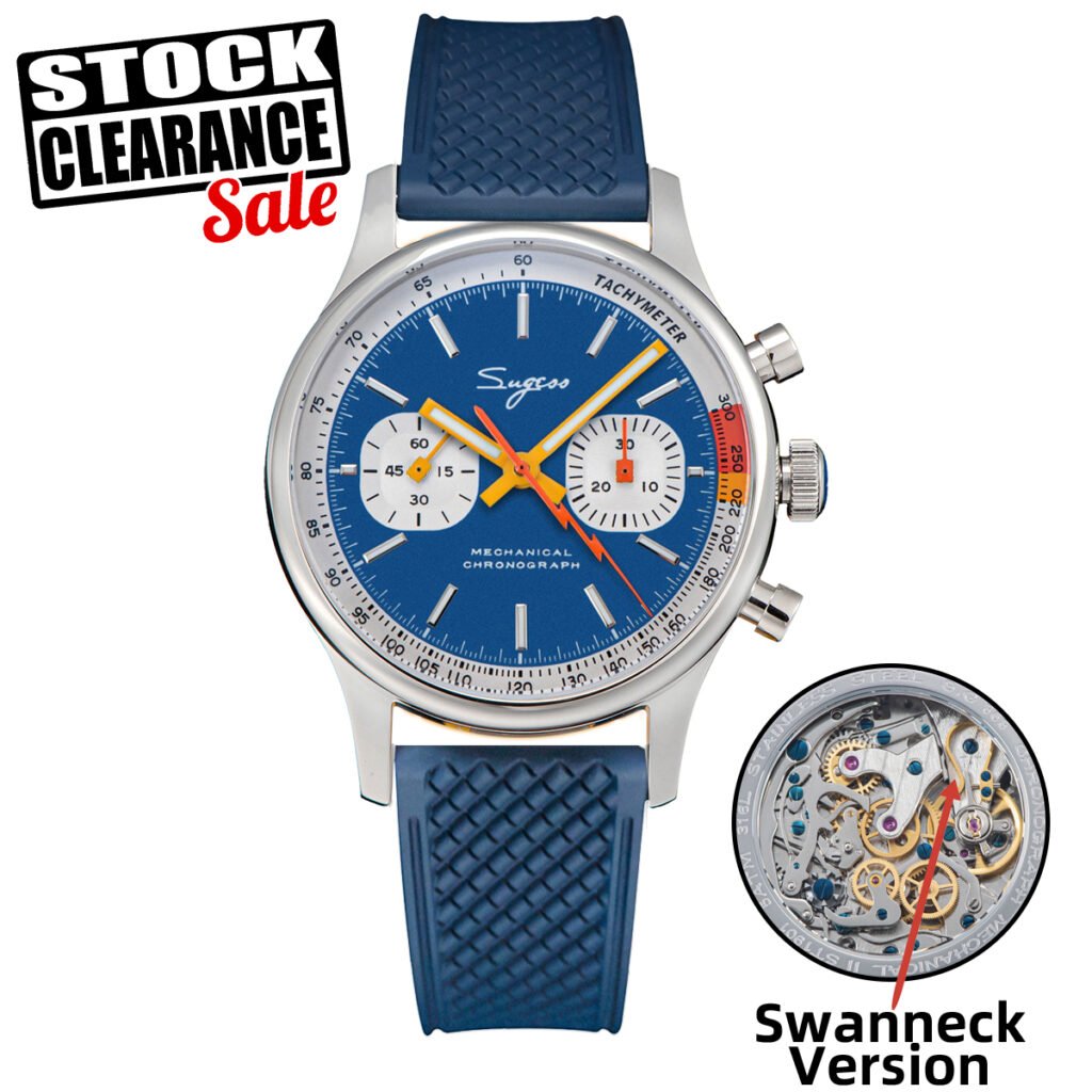 Sugess Pilot Watch Seagull 1963 Chronograph Review