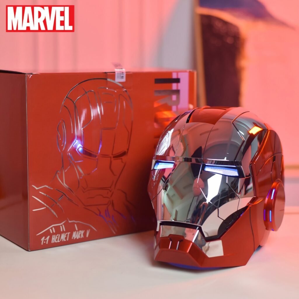 AutoKing MK5 Iron Man Helmet Review wearable 1:1 replica
