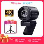 EMEET S800 4K Webcam with free mini tripod and 24 month warranty