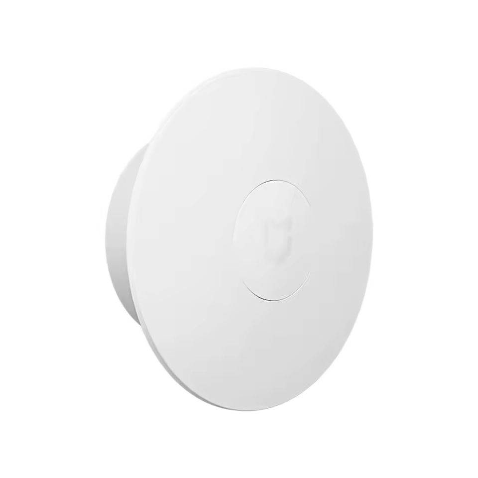Xiaomi Mijia Night Light 3 round white smart motion sensor night light with minimalist design for home use.